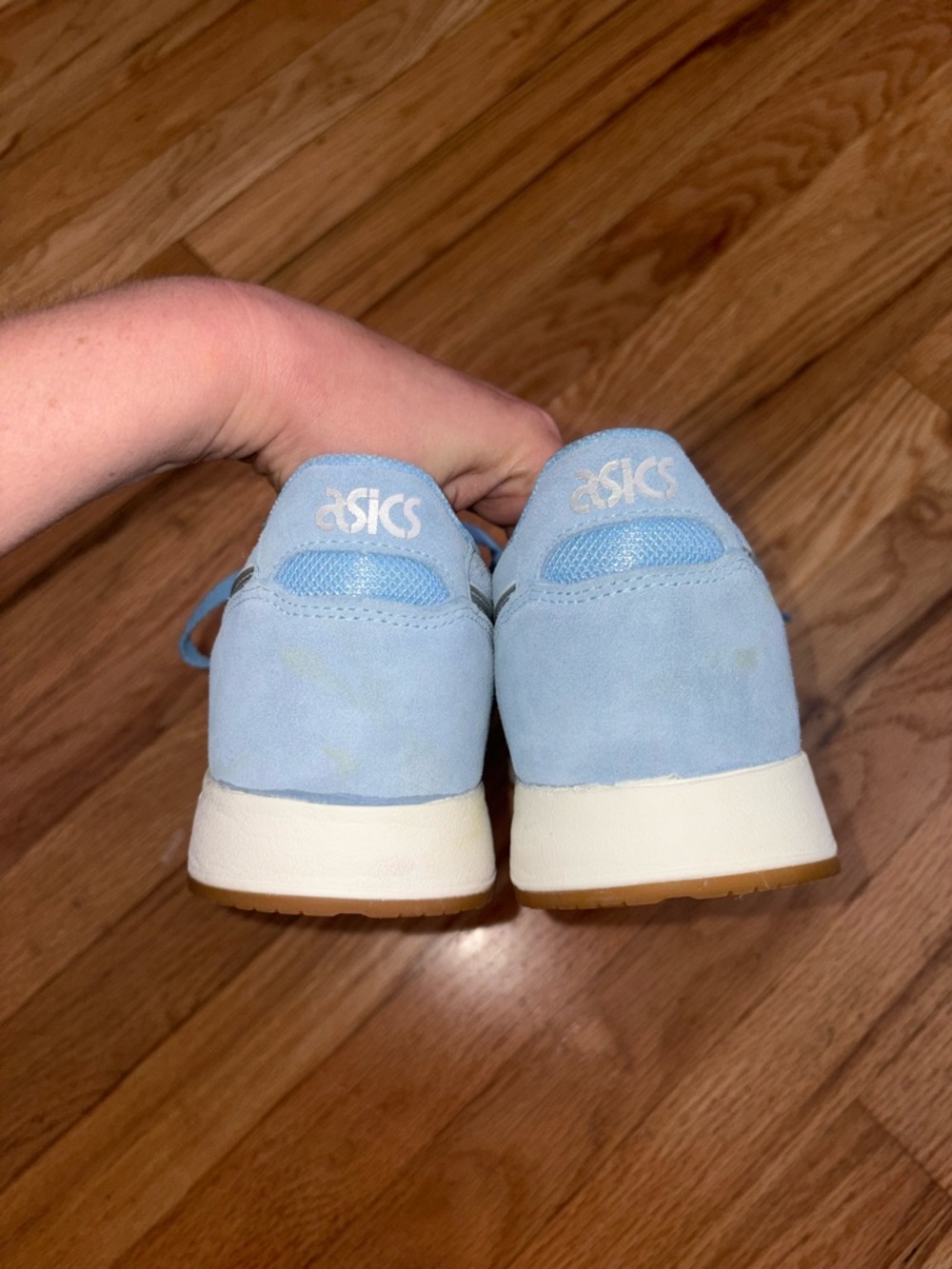 ASICS Blue Suede Sneakers - Picture 4 of 6
